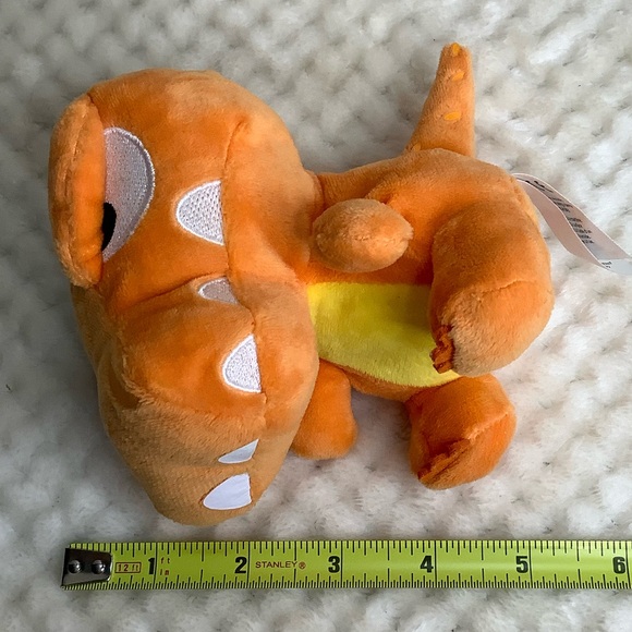 Tiger Head Toys Crackin Eggs Plush Orange Dino with Working Sound Stuffed Animal - Picture 10 of 10